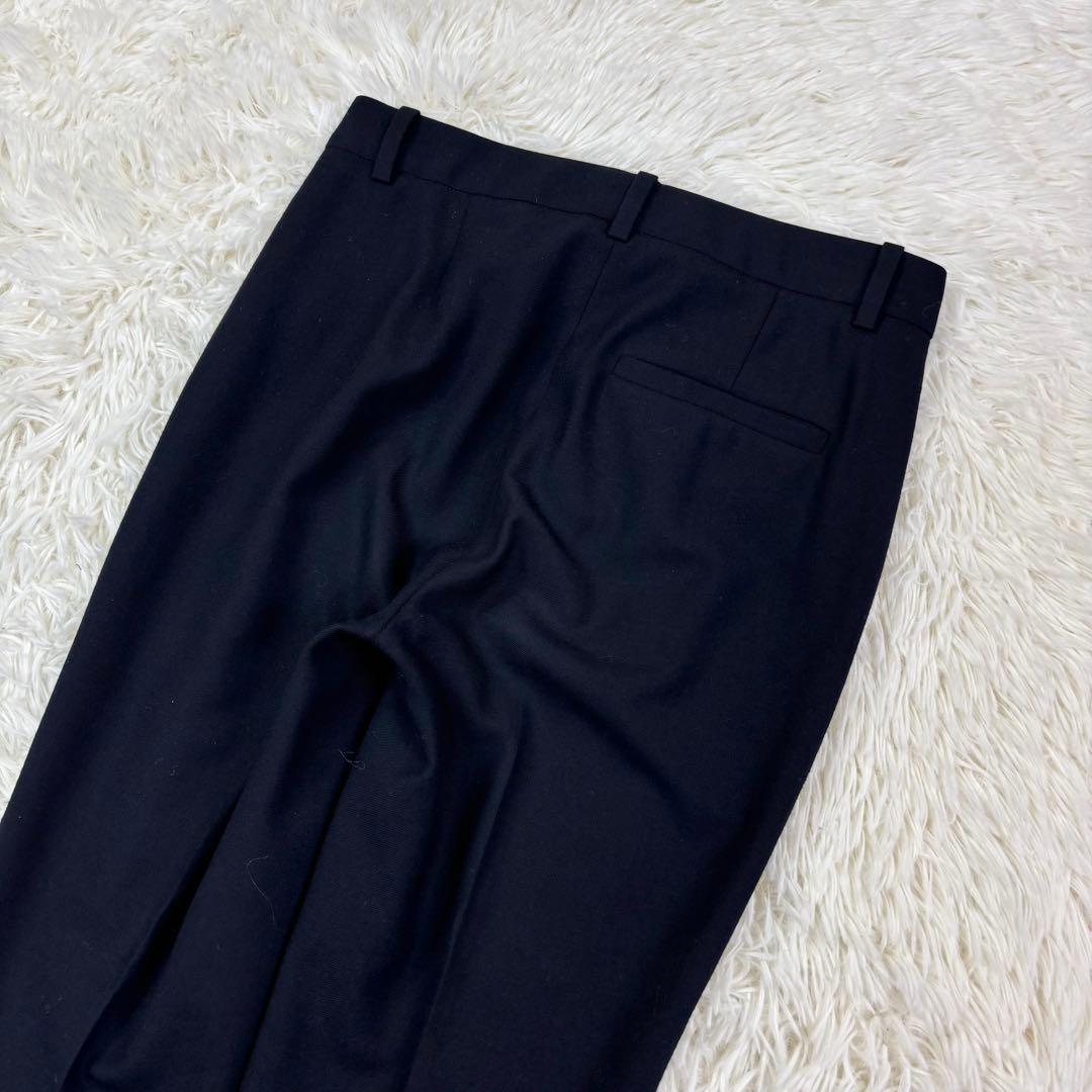 専用セオリー ノーカラージャケット パンツスーツ セットアップ ネイビー