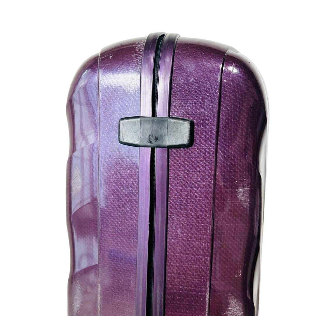 サムソナイト　コスモライト　スーツケース　　バイオレット　132L　内部極美品