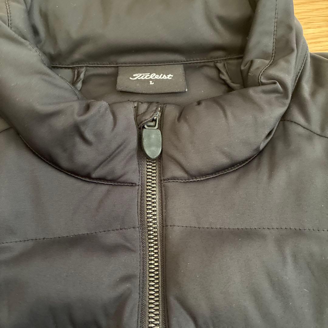 Titleist タイトリストブラック中綿入りジャケット L