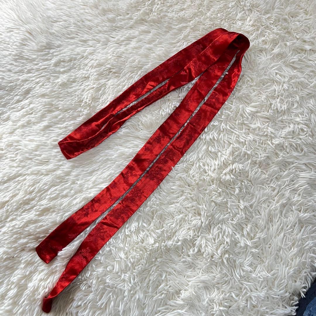 【美品】定価13万　ケイタマルヤマ　オリエンタルガーデンジャガード　レッド