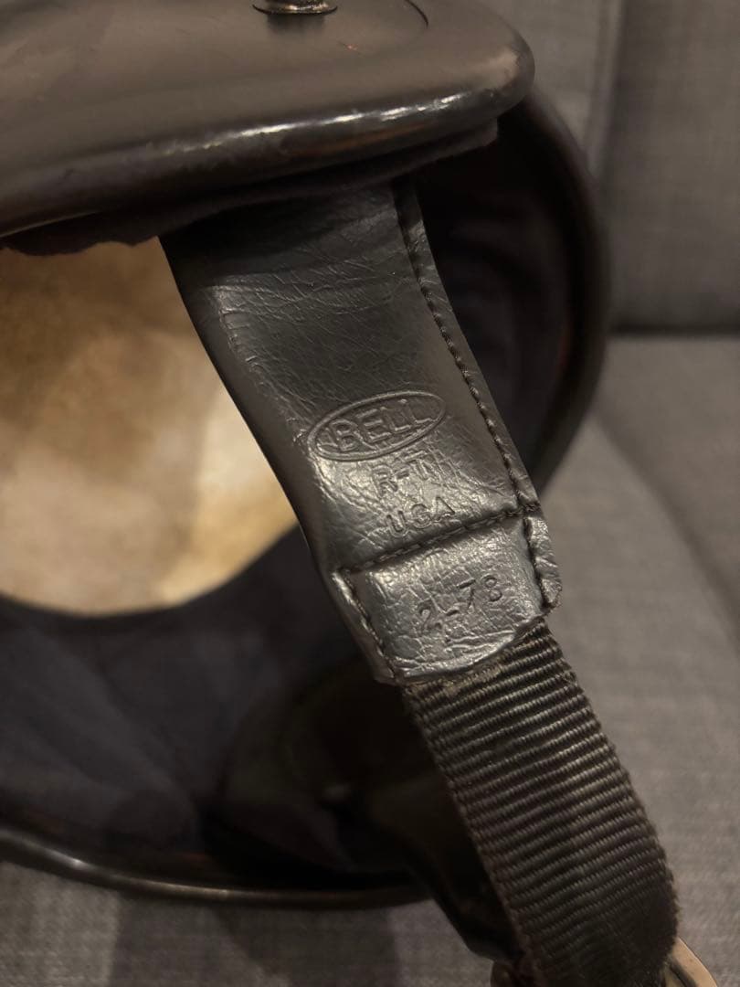 BELL R-T 中期　Sシェル　深目加工 500-TX ビンテージ　ヘルメット