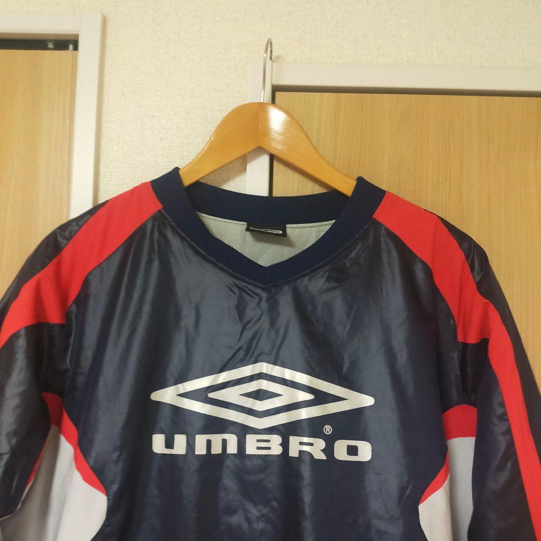 UMBRO アンブロ 中綿ピステ セットアップ ナイロンジャージ 上下 ロゴ