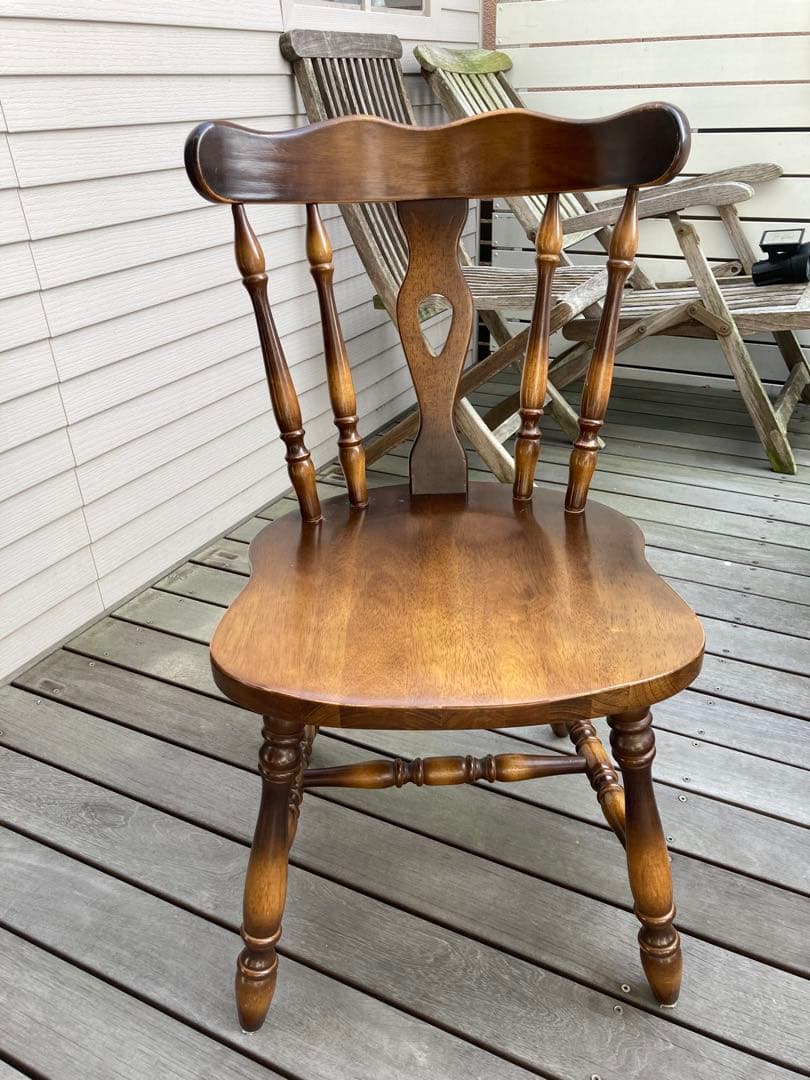 【春日井市,引き取り】キツツキマーク 飛騨産業 ダイニング チェア ビンテージ