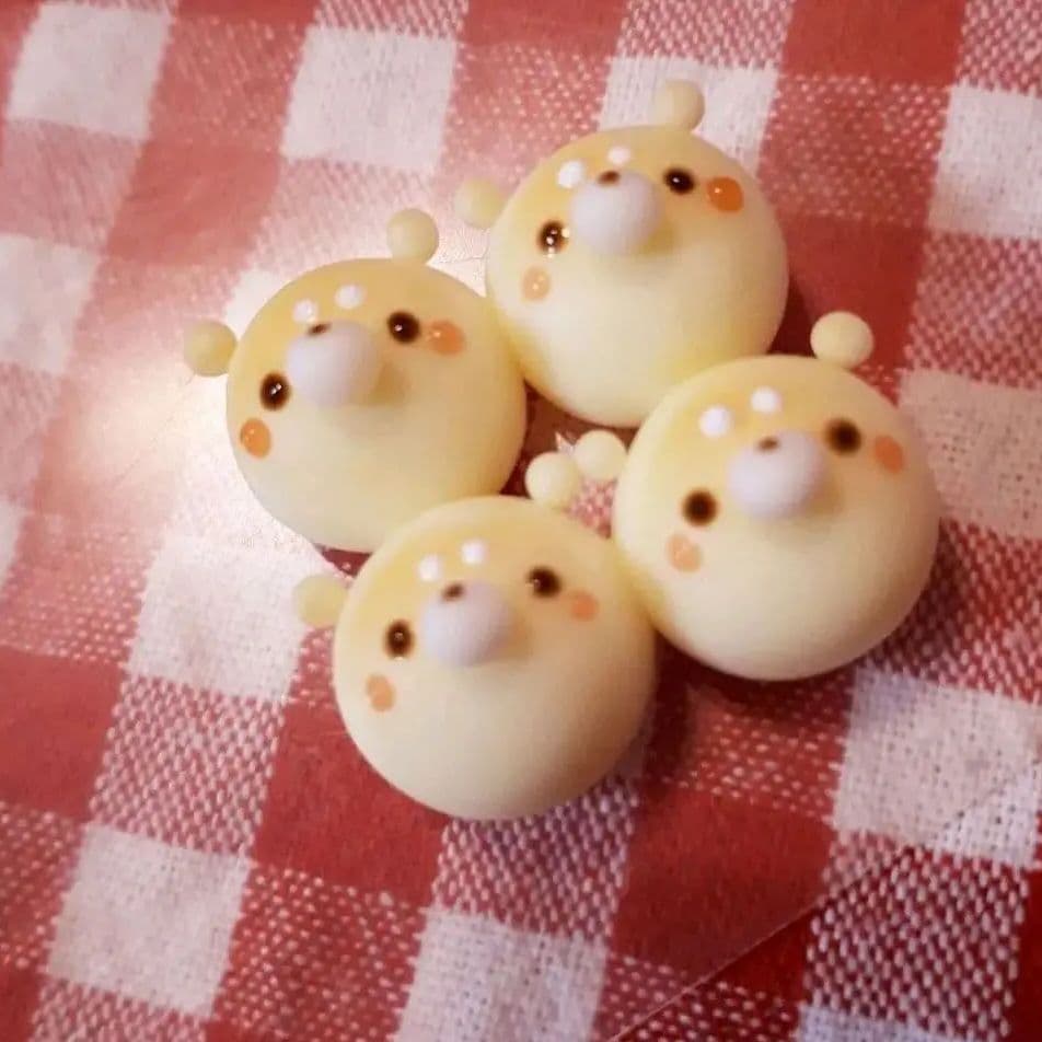 仲良し柴犬ちぎりパン♡