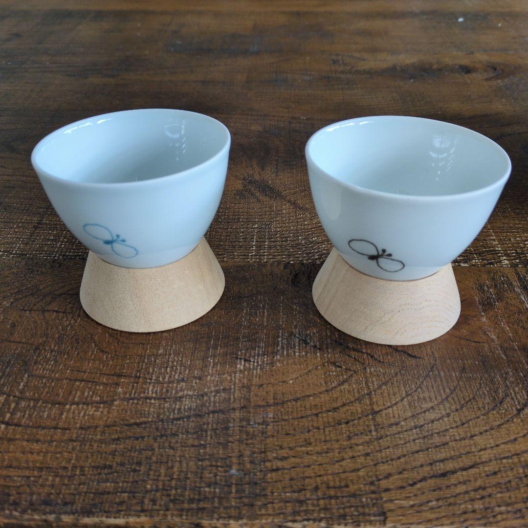 ミナペルホネンminaperhonen 「フの湯のみ」 ★美品箱あり 2個セット