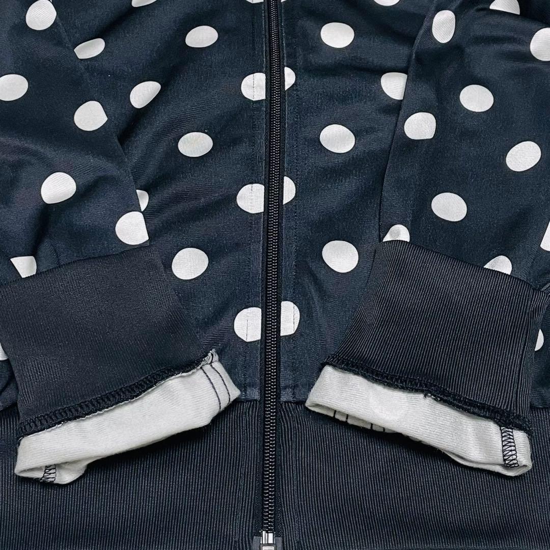 美品 アディダス トラックジャケット ジャージ トレフォイル 水玉 マドンナ