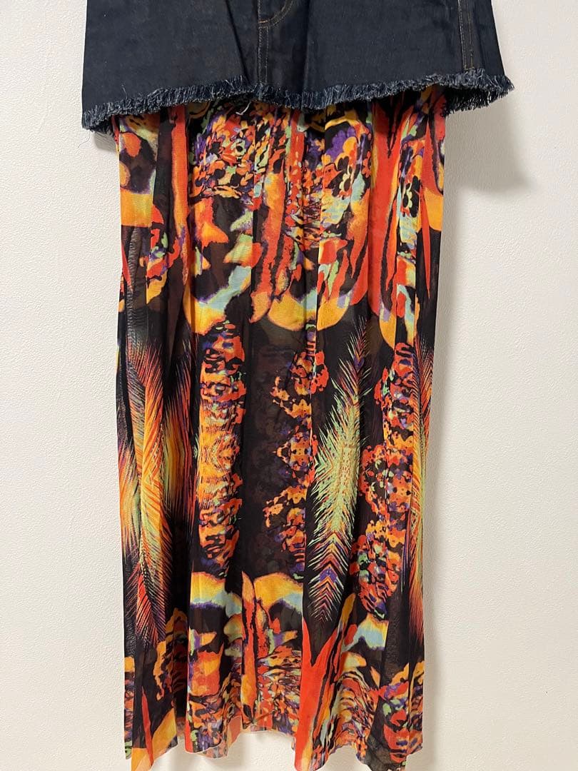 ジャンポールゴルチエ　jeanpaul gaultier デニムスカート