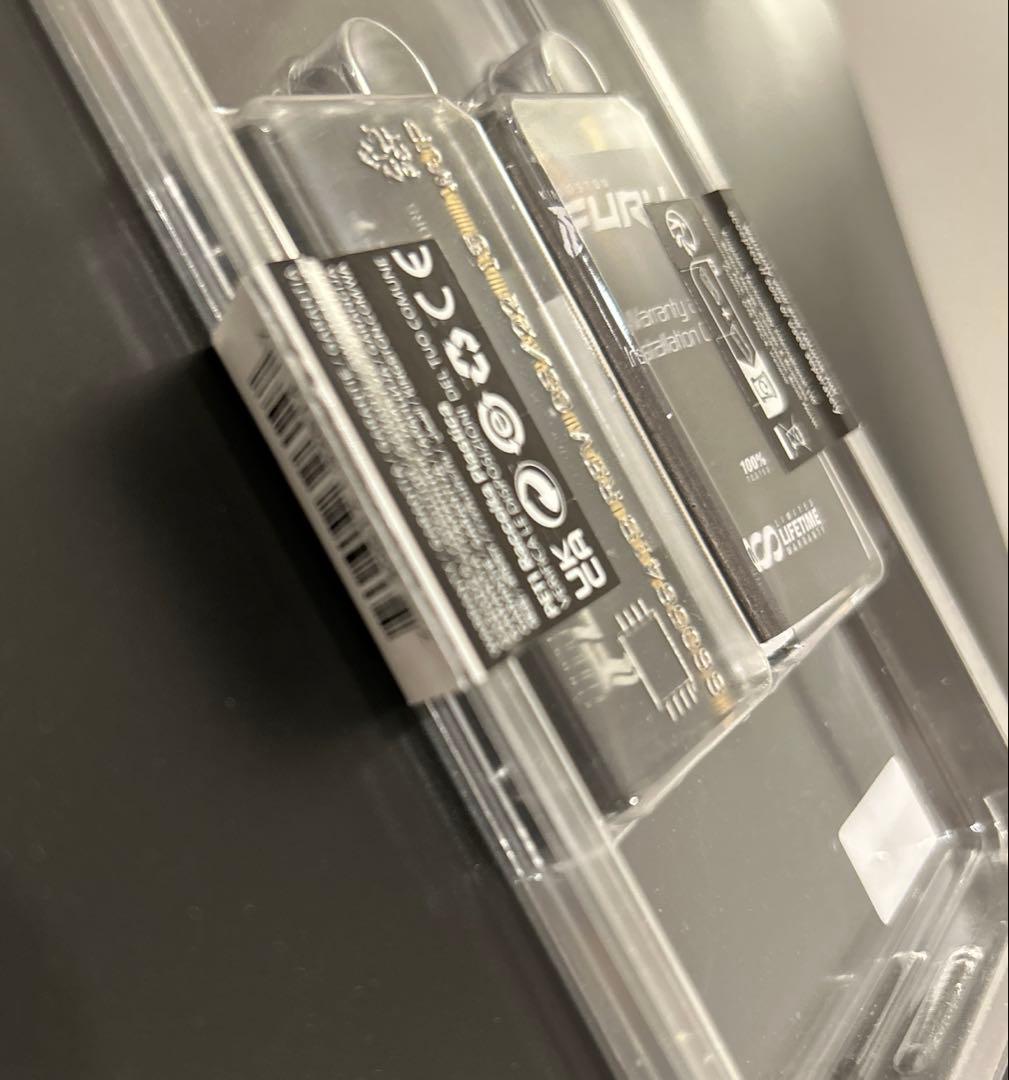 ノートPC用【新品同様】Kingston DDR5 16GB ×２枚 CL38