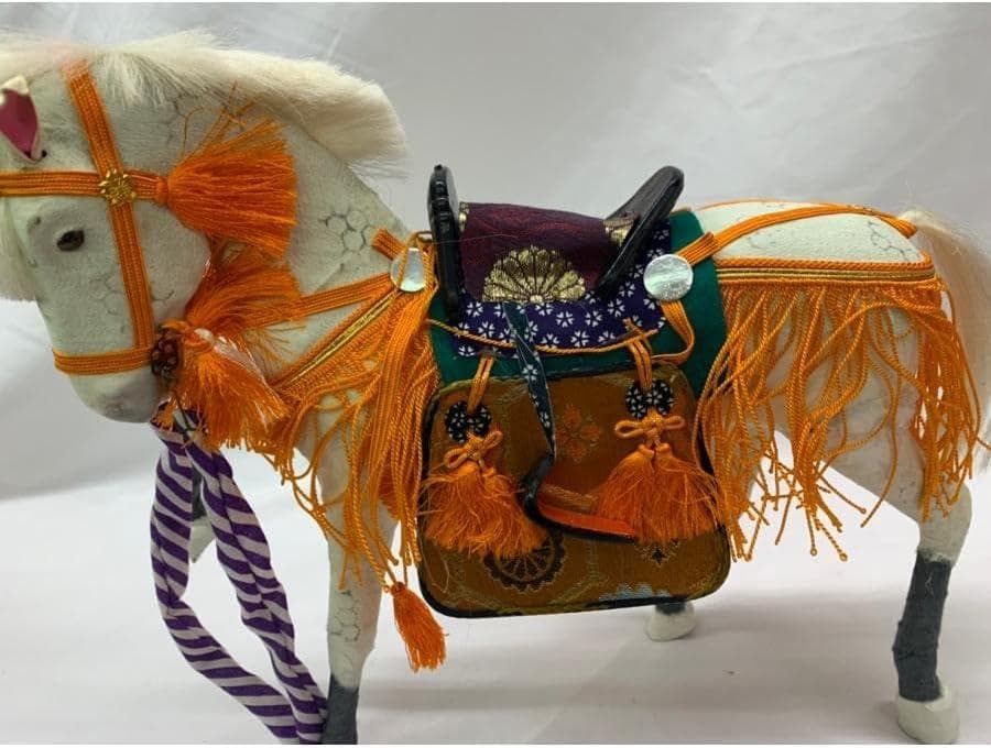 五月人形 XS 白馬 五月道具 小道具 馬飾り うま ウマ 節句飾り