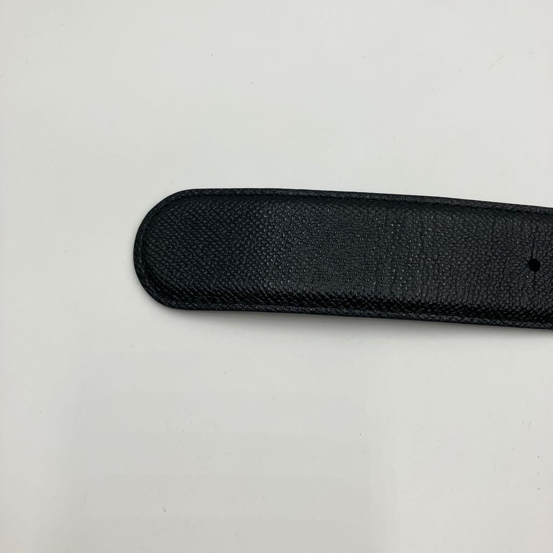 箱付き極美品✨ブルガリ ベルト サークルロゴ ビーゼロワン レザー ブラック
