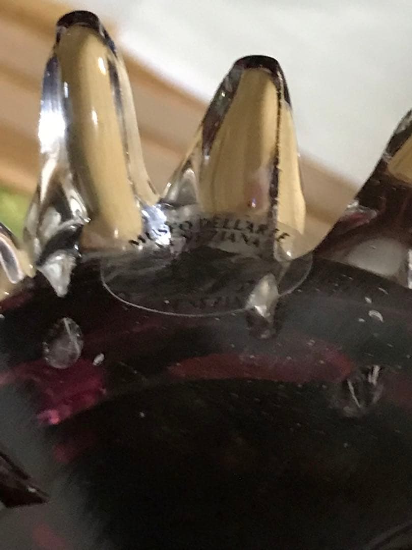 ベネチアンガラス　バード　鳥　アヒル？　オブジェ