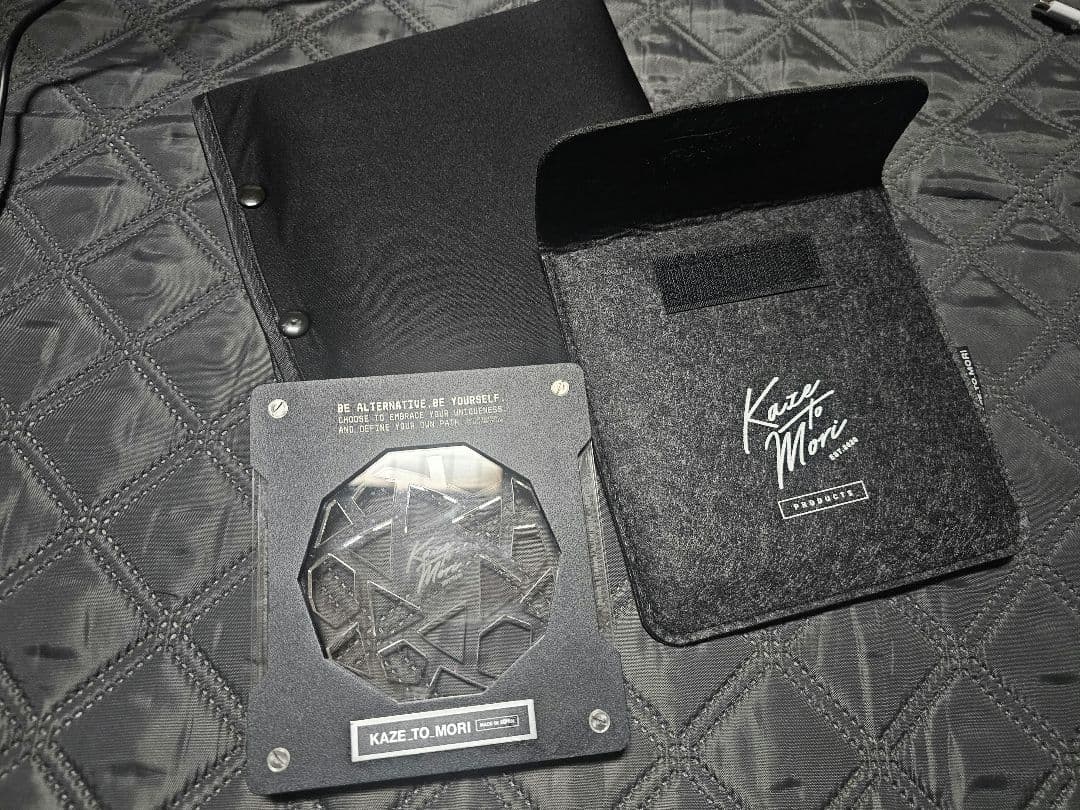 KAZE_TO_MORI GLOW_PLATE ケース付き