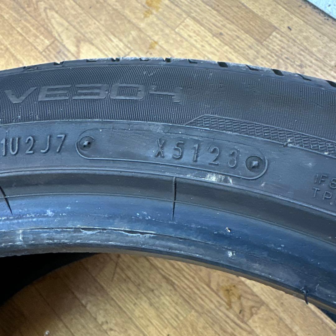 ダンロップ 225/45R18 夏用タイヤ 2023年2本(6-2)