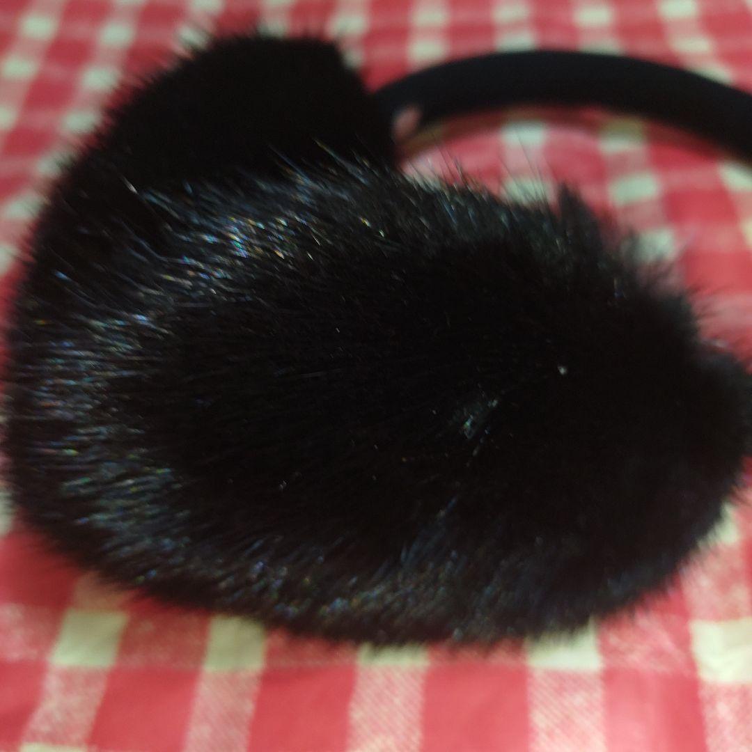 最終値下げFOXEYフォクシーイヤーマフ美品 ブラック送料無料