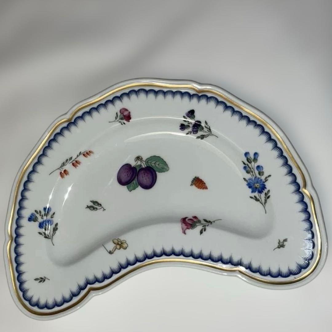 新品　リチャードジノリ　イタリアンフルーツ　クレッセント　ディッシュ　皿プレート