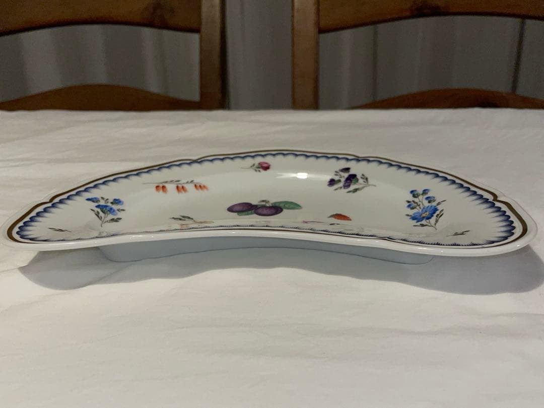 新品　リチャードジノリ　イタリアンフルーツ　クレッセント　ディッシュ　皿プレート