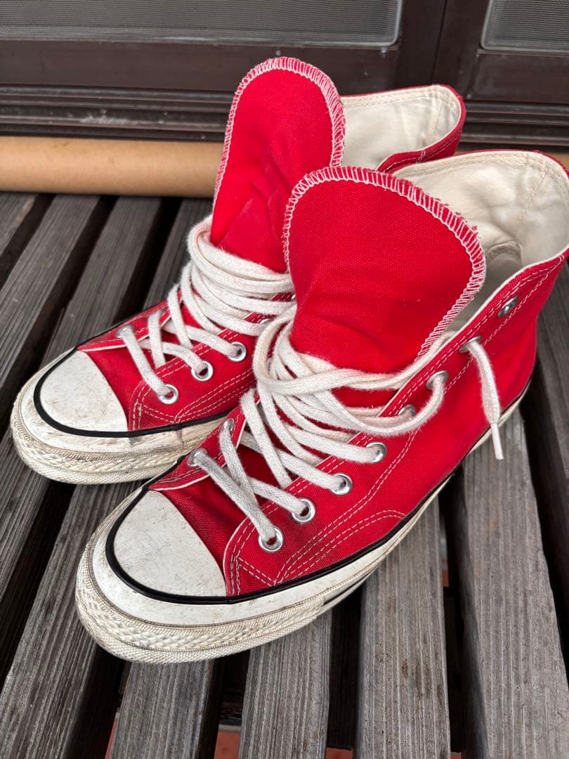 最終値下げ！CONVERSE CT70 26.5cm チャックテイラー レッド