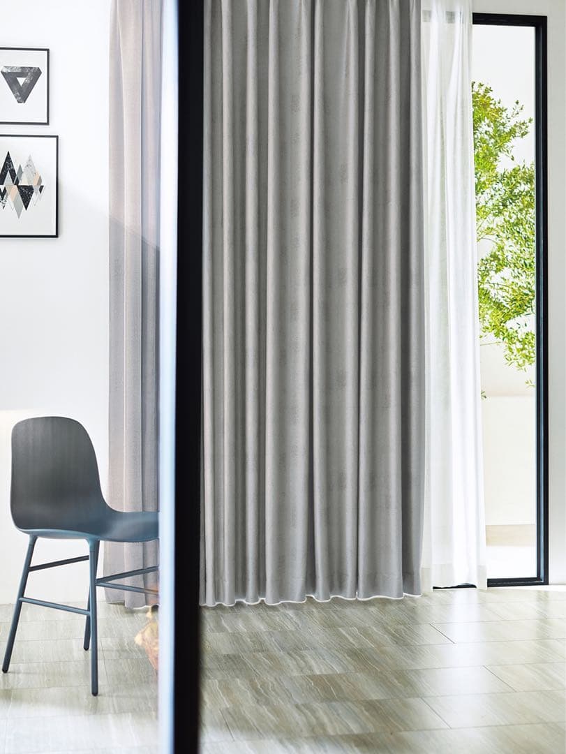 セラヤ　ドレープカーテン、レースカーテンセット