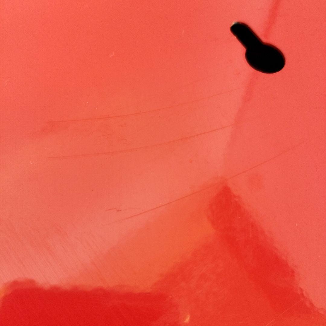 北欧IKEA PS 1995 鍵穴型 掛時計 置時計 収納有赤レッド