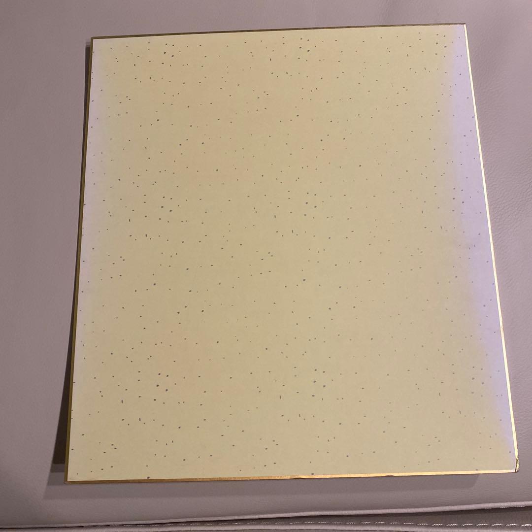 【希少】大谷翔平　直筆サイン色紙