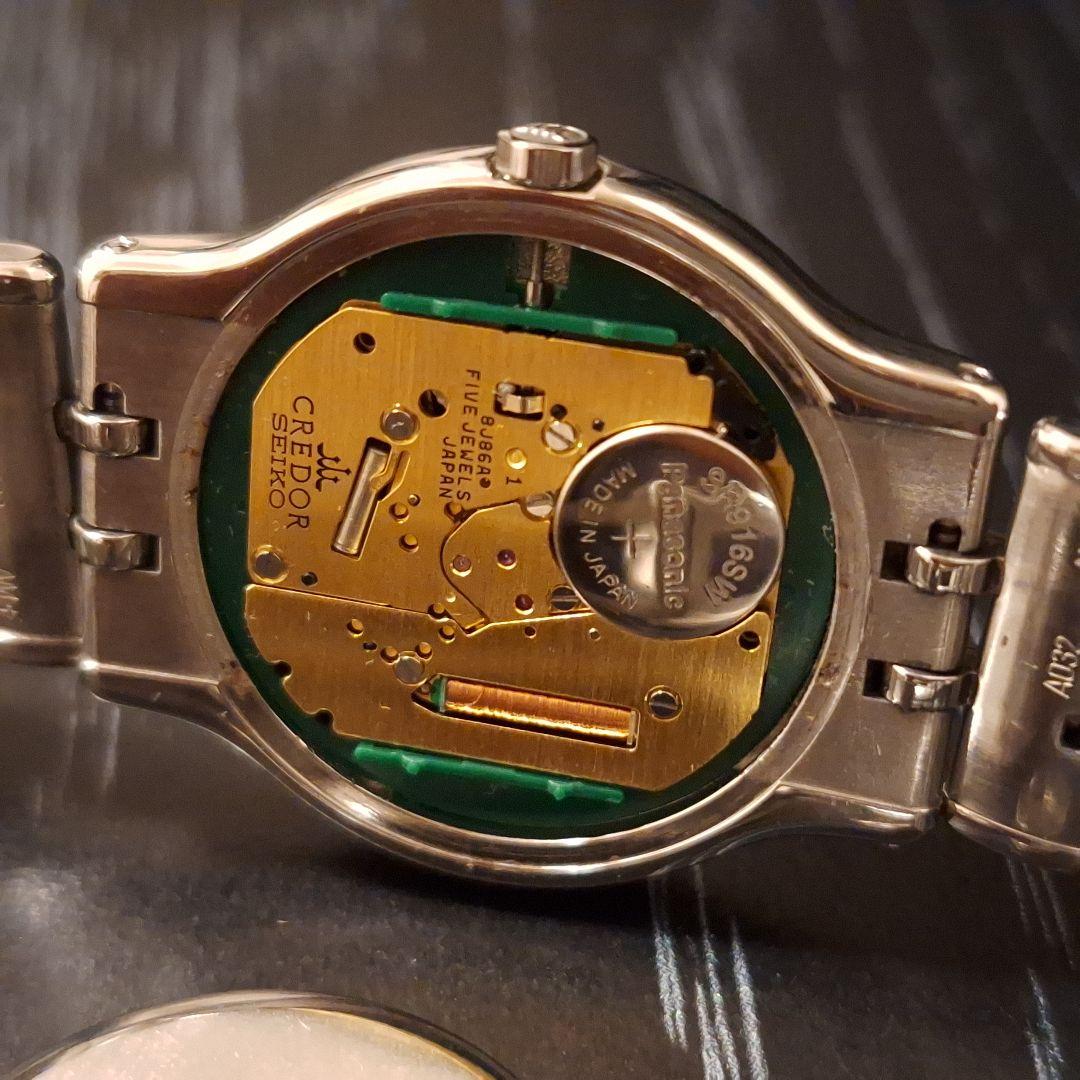 ♥️【美品】SEIKO クレドール 8J86-6A00 1/17電池交換済