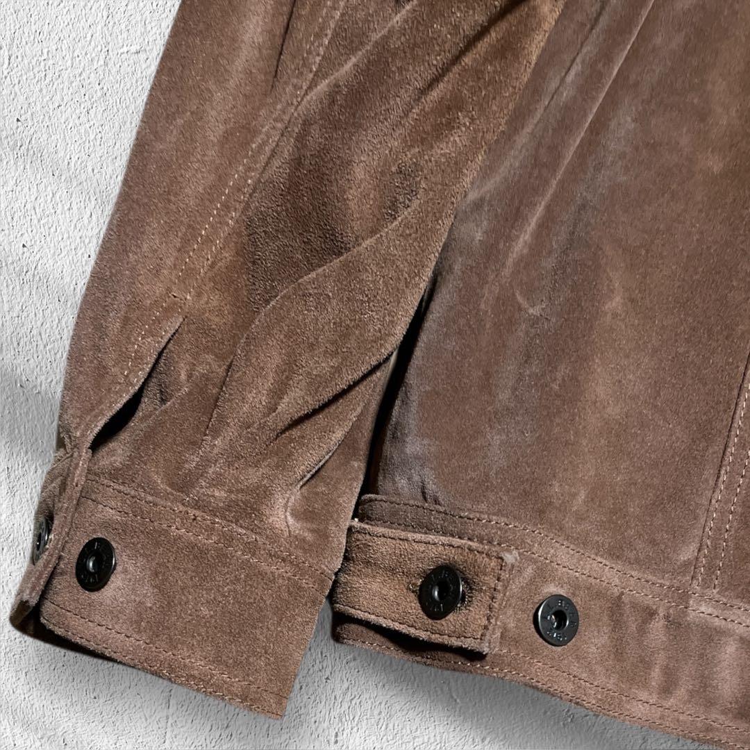 L.L.BEAN エルエルビーン スウェード レザー トラッカージャケット M