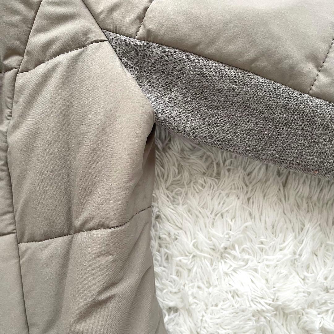 Rene basic✨中綿コート リボン グレージュ 36 Aライン 近年