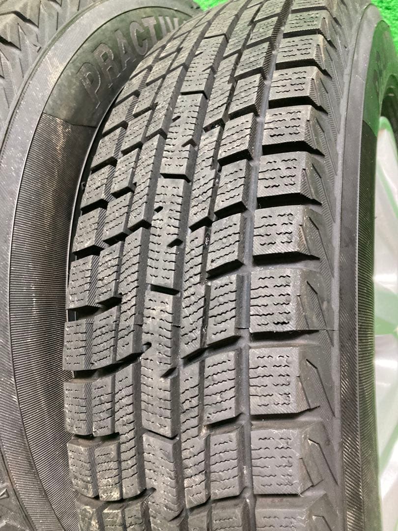 PRACTIVA 145/80R13 スタッドレスタイヤ　アルミホイール付き4本