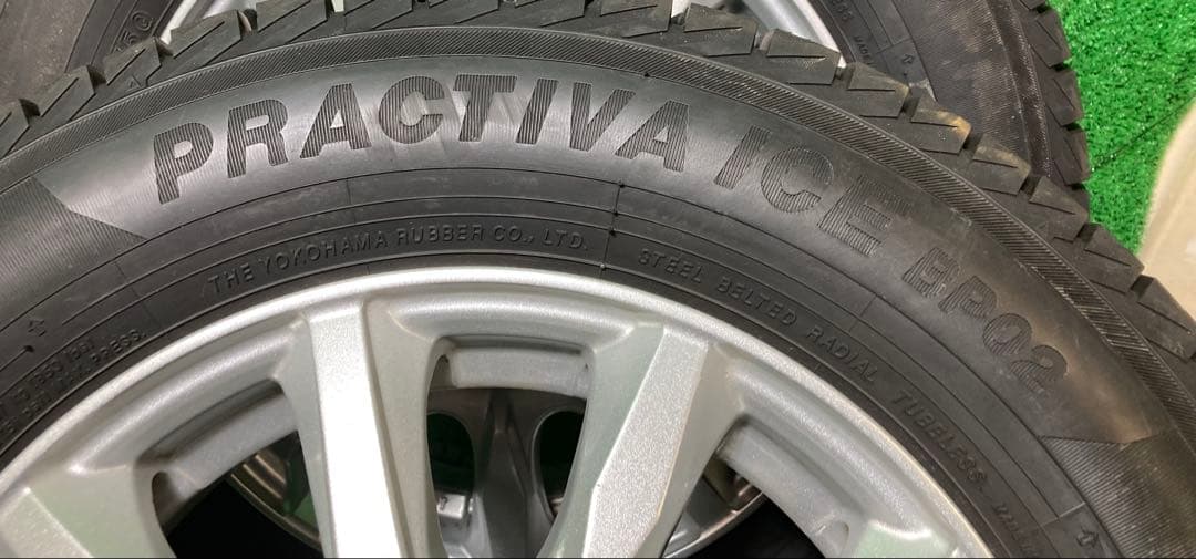 PRACTIVA 145/80R13 スタッドレスタイヤ　アルミホイール付き4本
