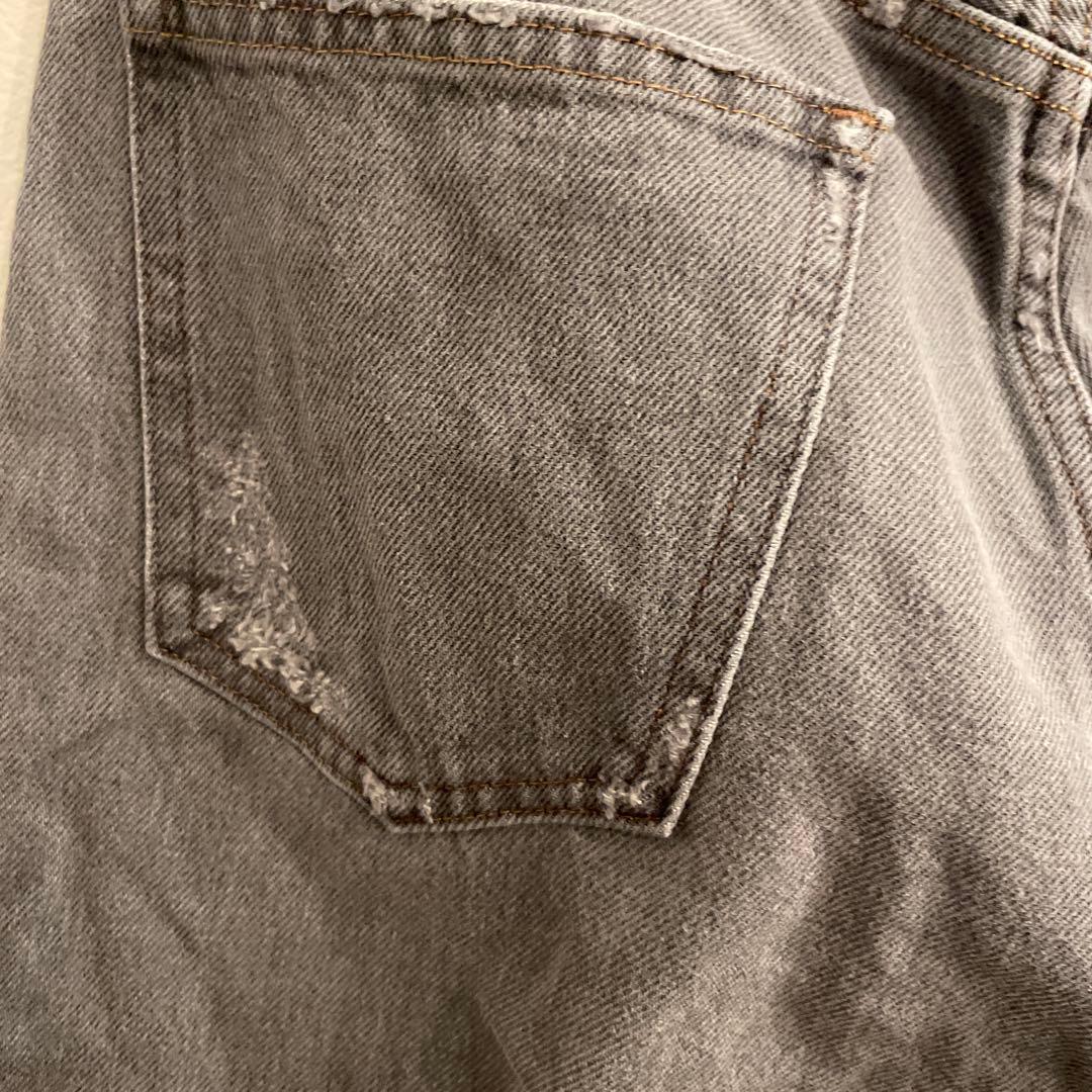 Curensology カレンソロジー カーヴィーデニムパンツ　グレー　40