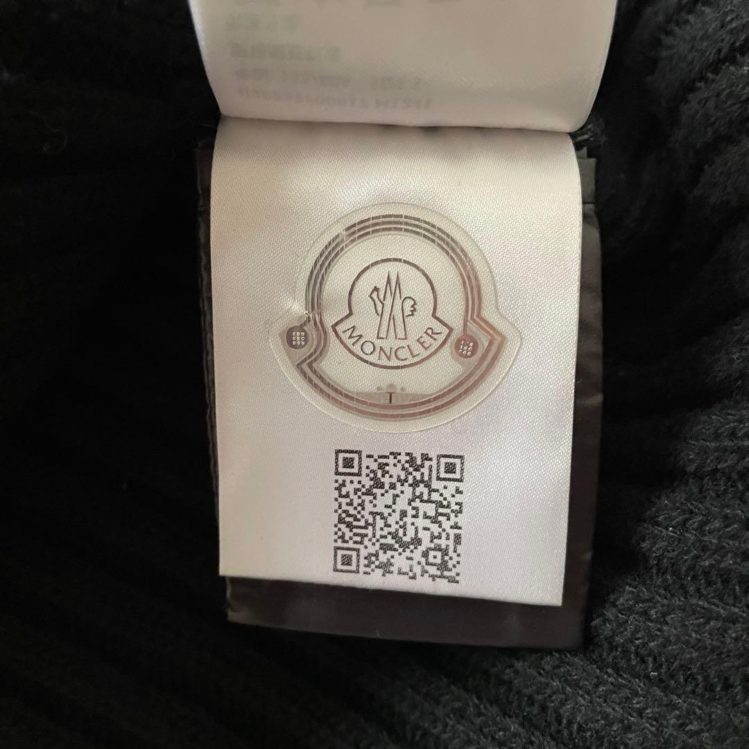 美品✨ MONCLER ニット ポケット ウール タートルネック S ブラック