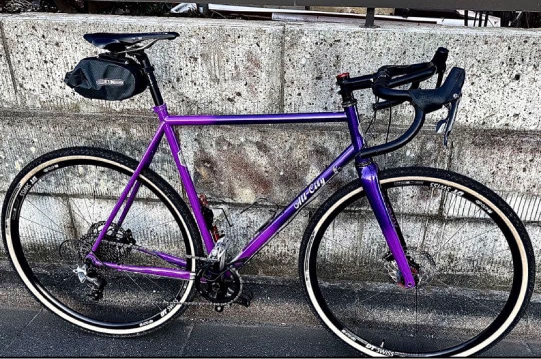 allcity zigzagサイズ55フレーム.フォーク.ヘッドのみオールシティ