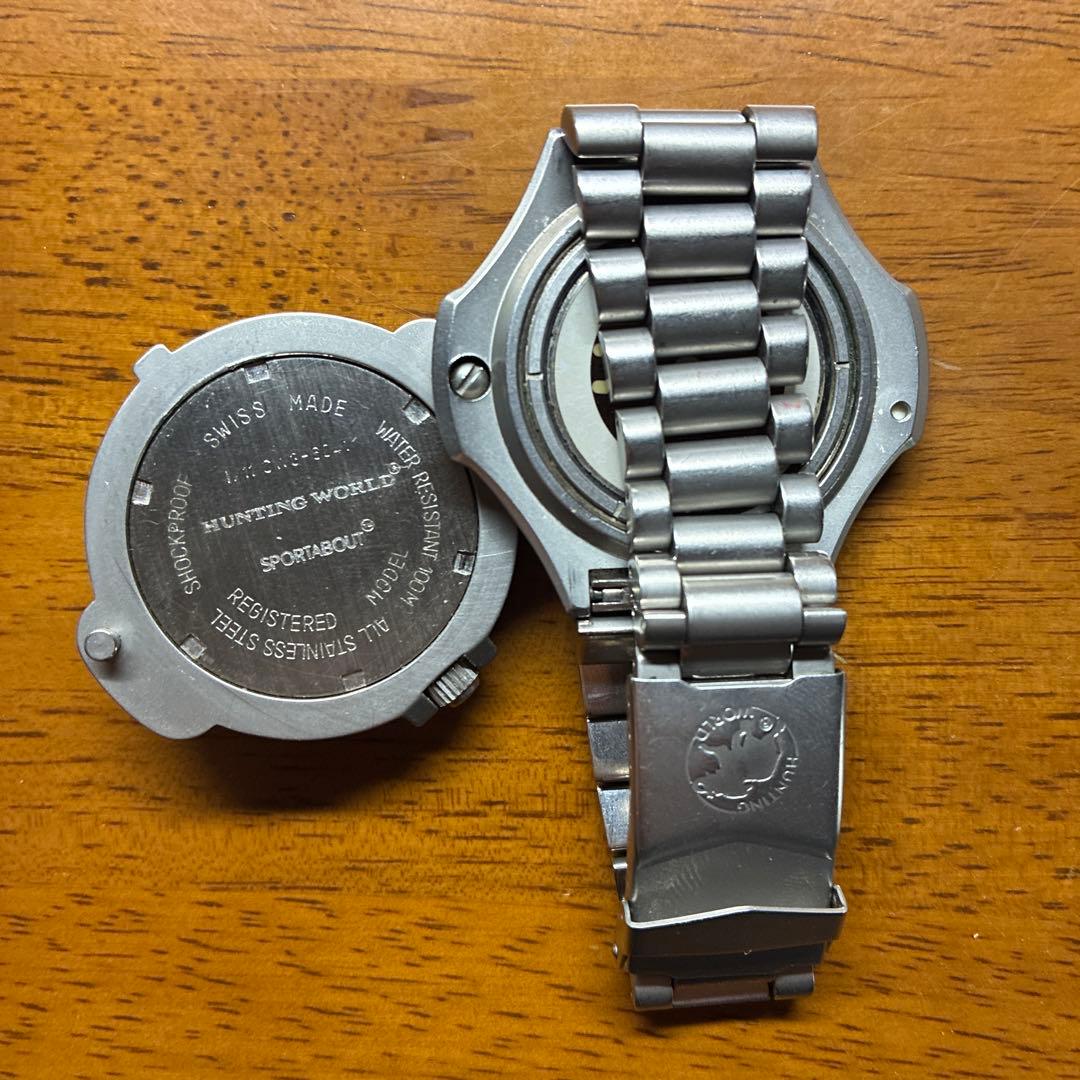 HUNTING WORLD ハンティングワールドメンズ クォーツ腕時計