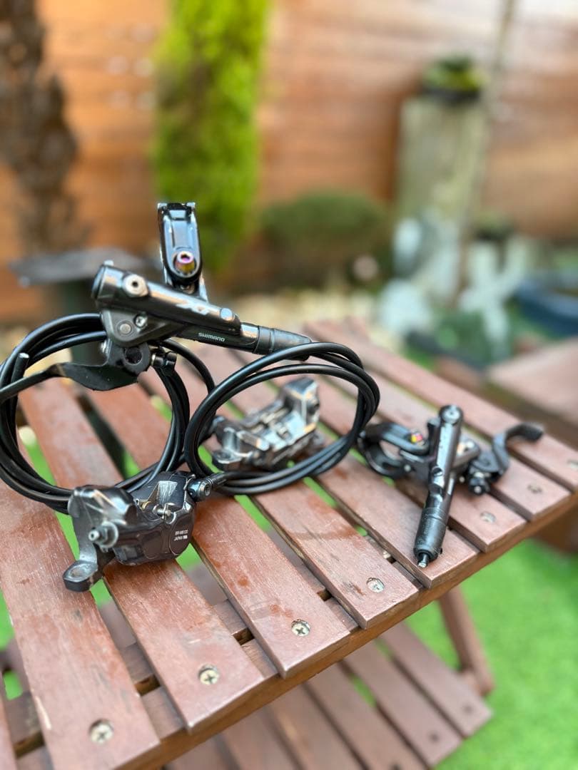 Deore XT ブレーキセット シマノ 4ピストン リア＆フロント