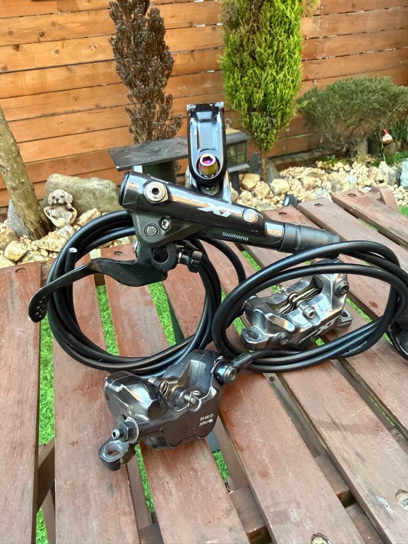 Deore XT ブレーキセット シマノ 4ピストン リア＆フロント