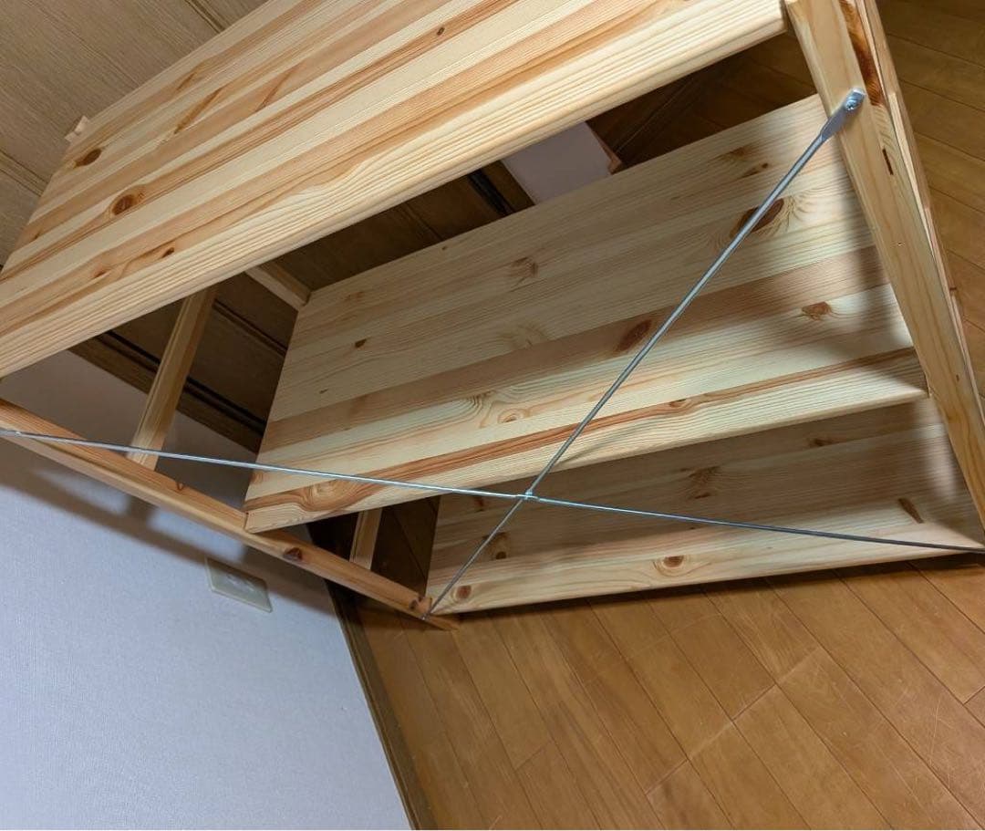 ■送料込■無印良品 MUJI パイン材ユニットシェルフ 2台 棚収納 木製家具