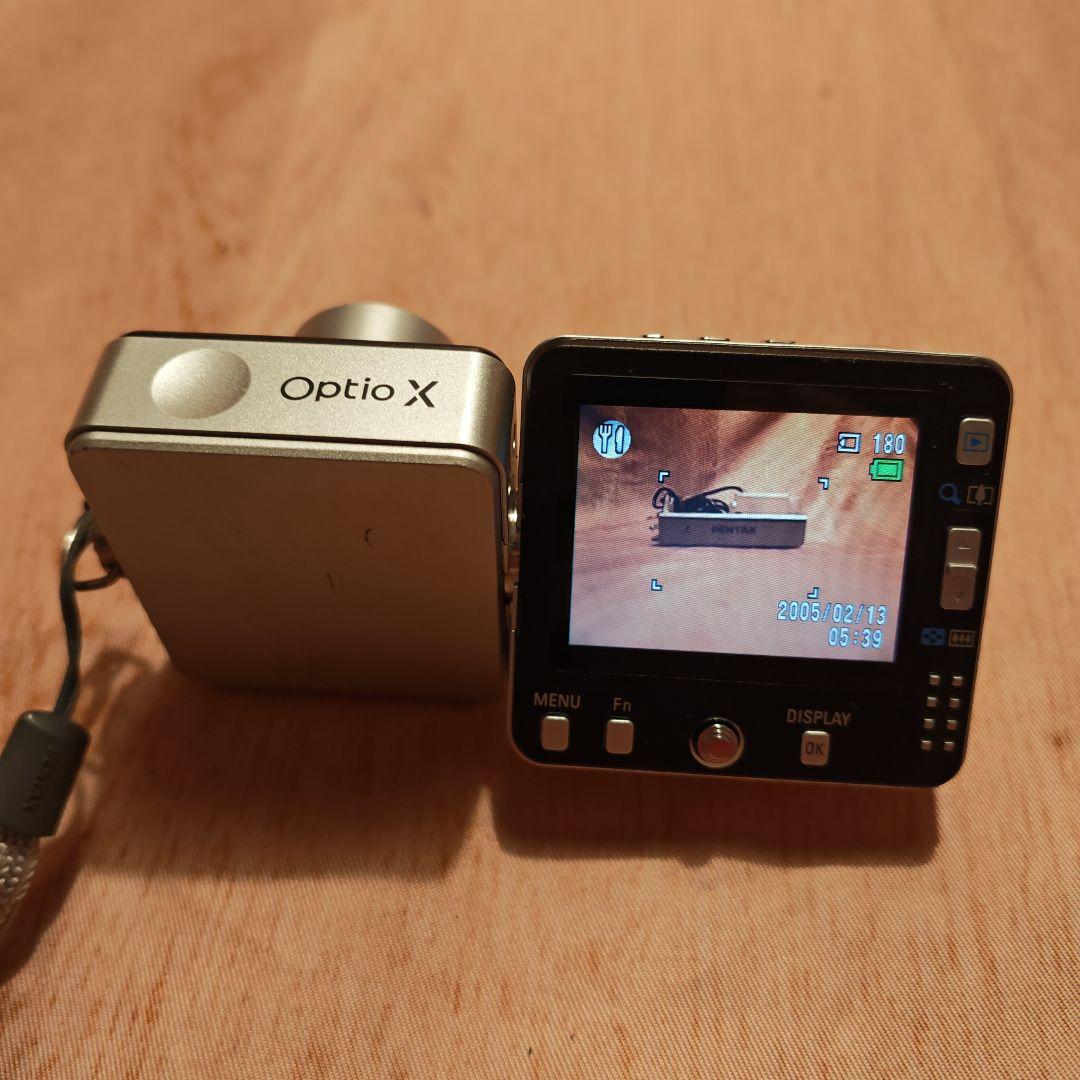 d*9様 PENTAX Optio X 本体 充電器付