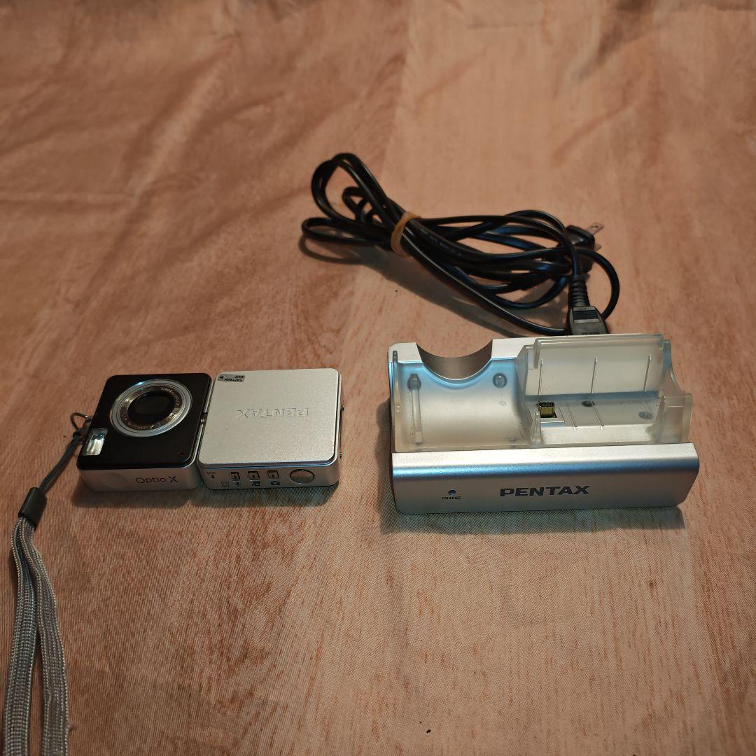 d*9様 PENTAX Optio X 本体 充電器付