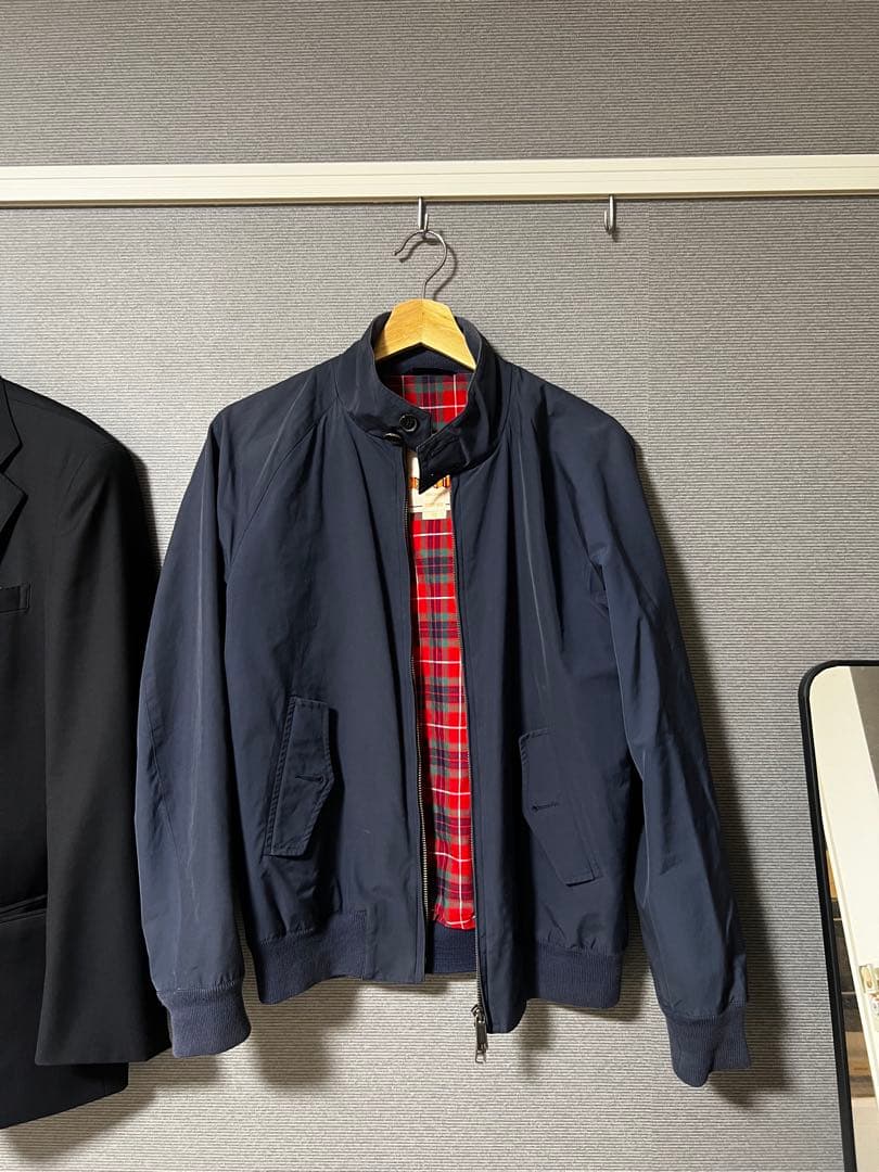 BARACUTA G9 ハリントンジャケット ネイビー サイズ36 正規品