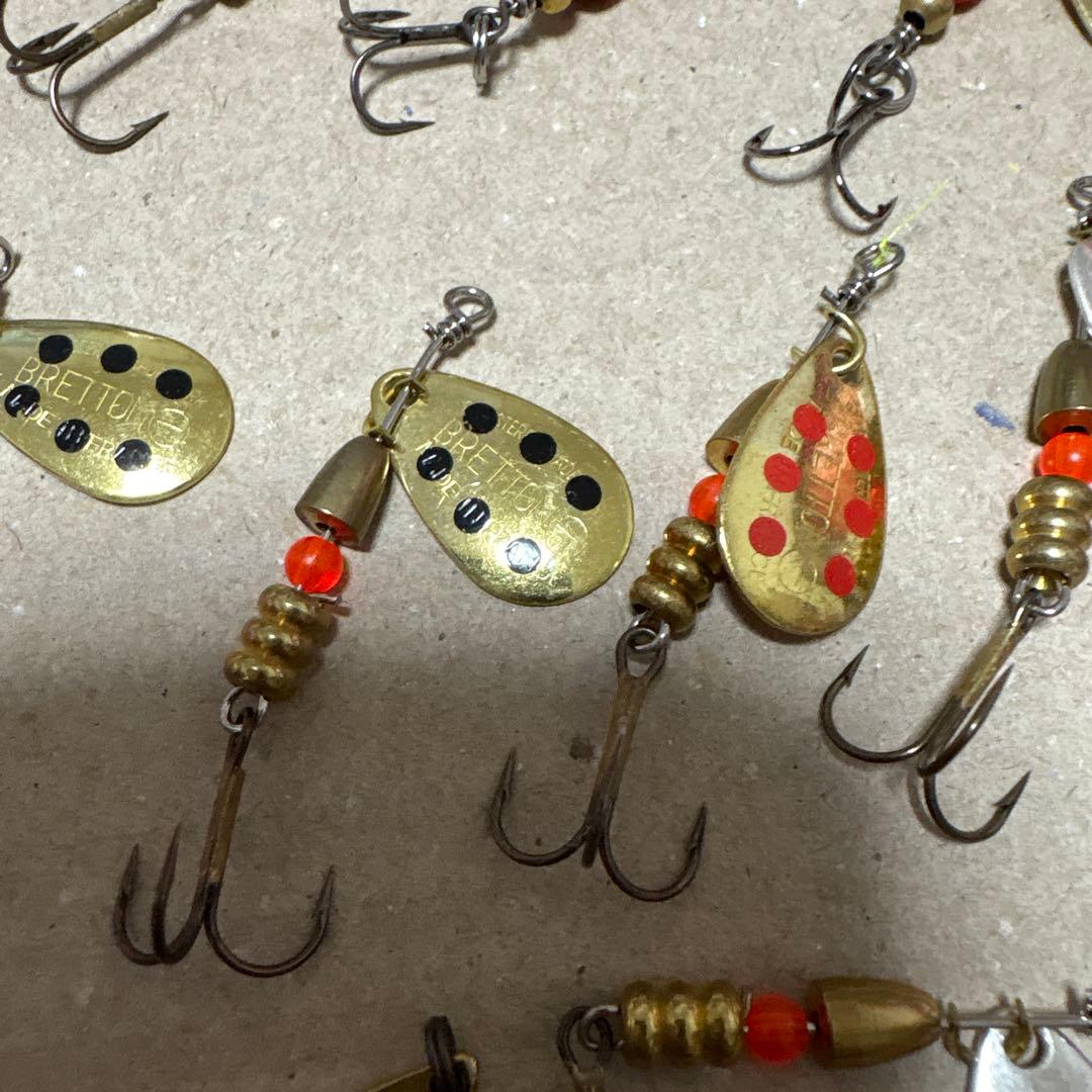 シルバークリーク8個 ブレットン7個 MIU 計17個セット 管釣り トラウト