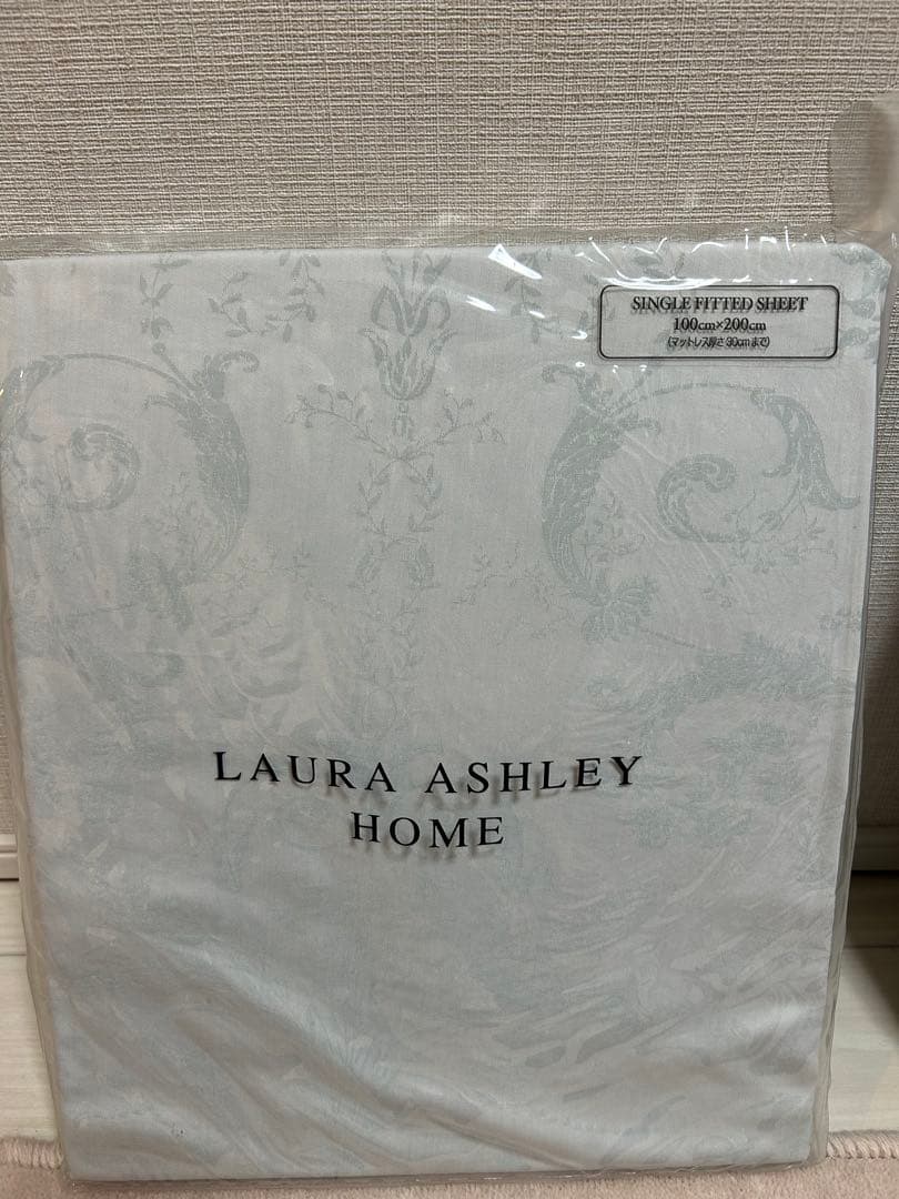 LAURA ASHLEY シングルフィットシーツ