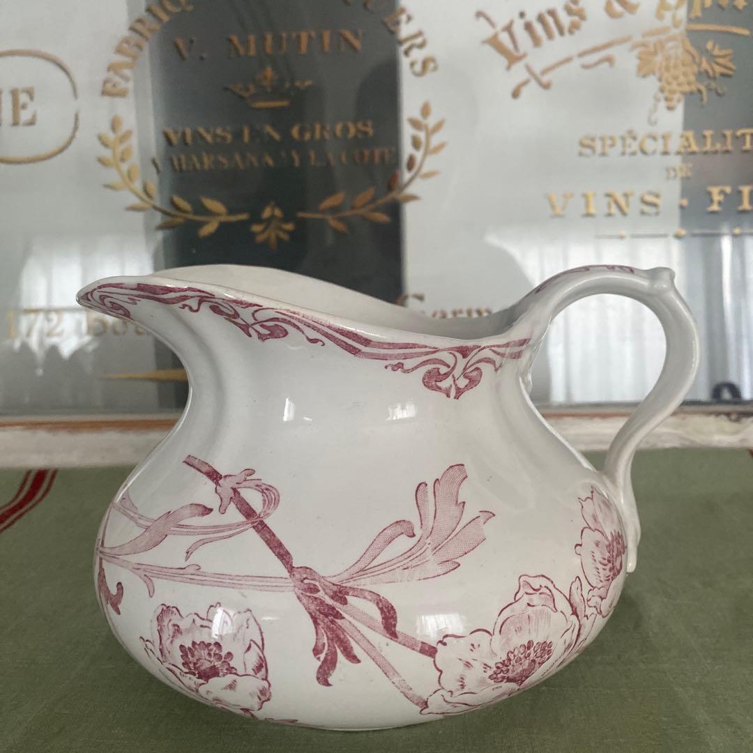 ロンウィLONGWY 深皿プレート　フランスアンティーク　アンティークプレート