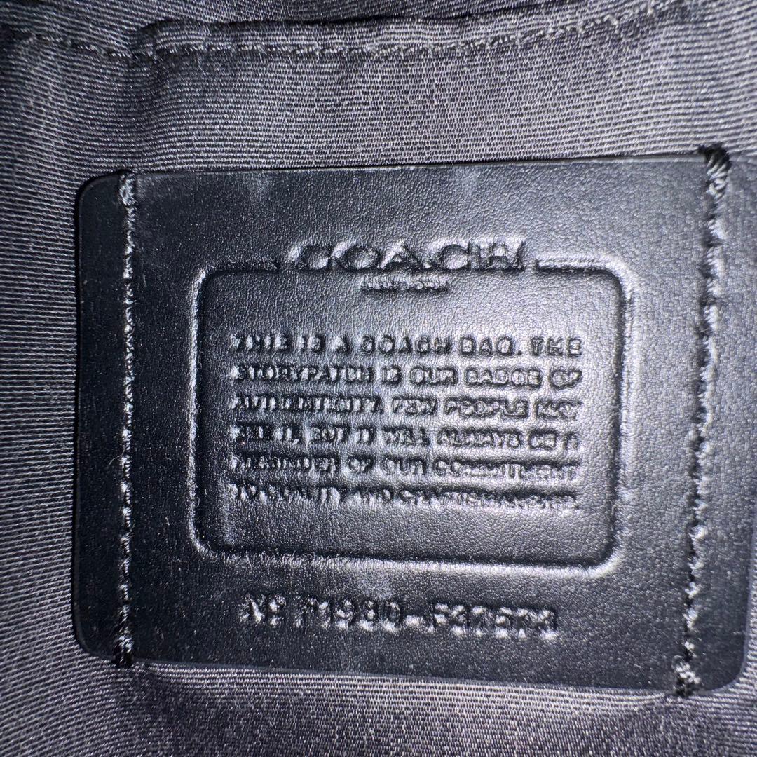 コーチ ボディバッグ ショルダーバッグ クロスボディ 斜め掛け メンズ