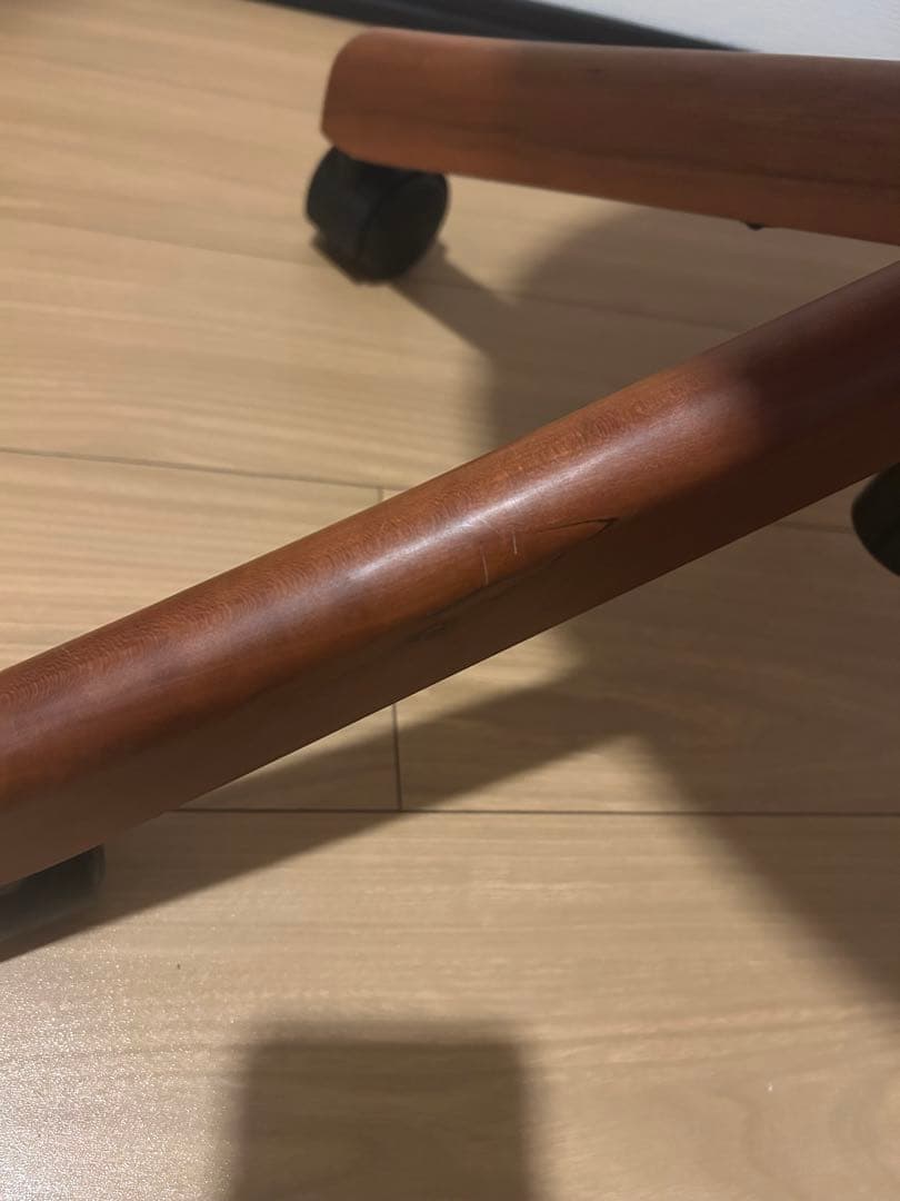 カリモク 木製 デスクチェア XF4051