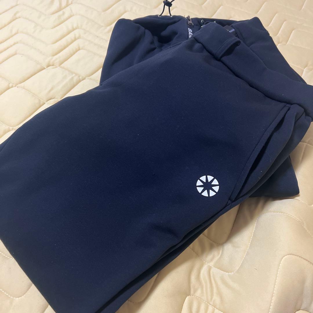 BANDEL フルジップ フード付きパーカー ネイビー裏起毛set up XXL