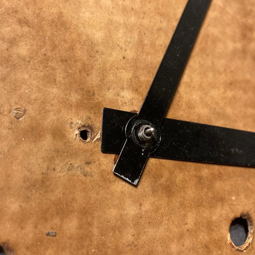 古時計 ナショナル時計にSEIKOSHA文字盤 直径41cm ヴィンテージ雑貨