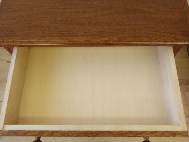 勇峰工芸（新）　雅　花柄チェスト　ナラ材家具　北海道手作り家具