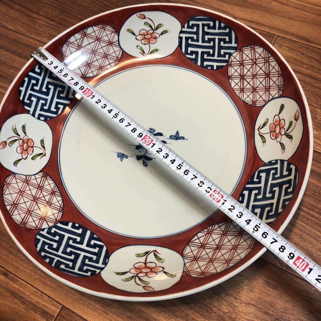 有田焼　陶祥窯　特大大皿！！　飾皿　晴れの日　希少　お正月　大皿