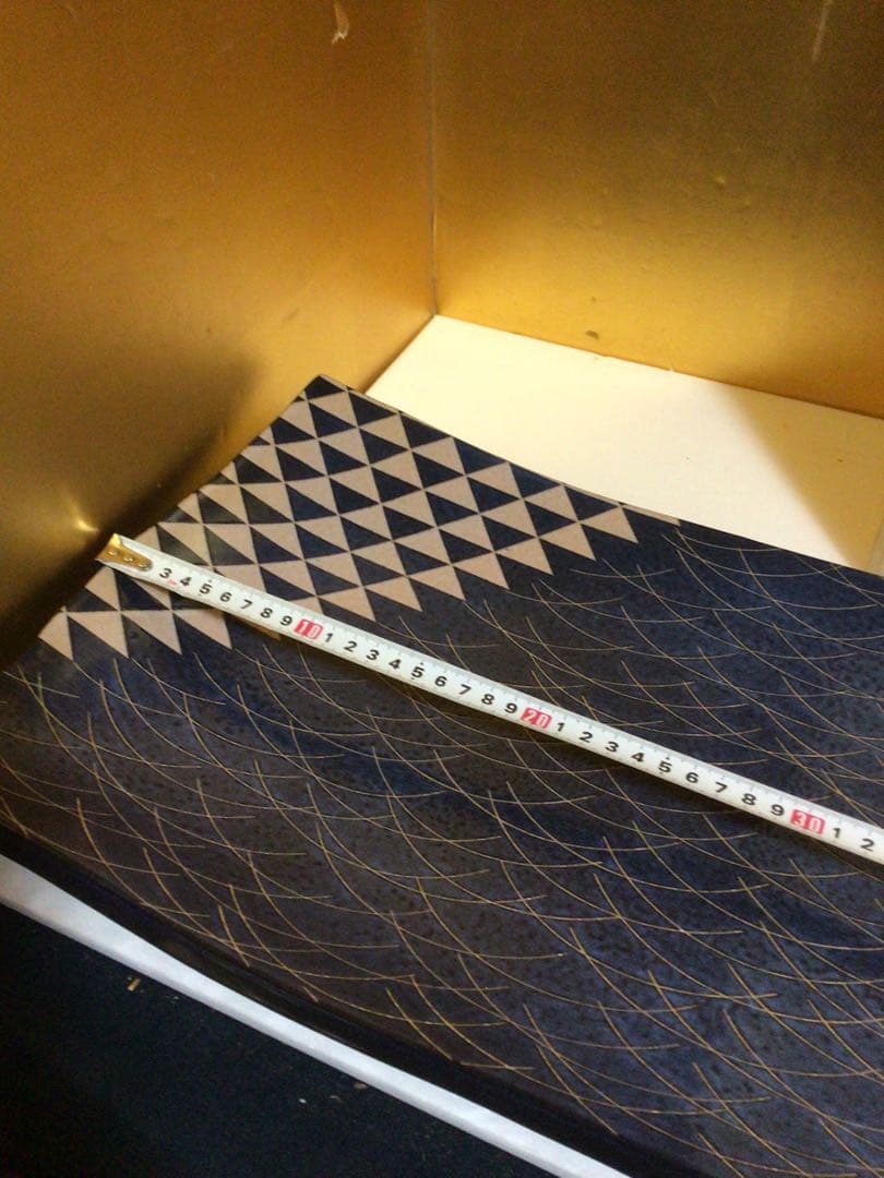 横幅約59㎝の大長方皿 共箱付き