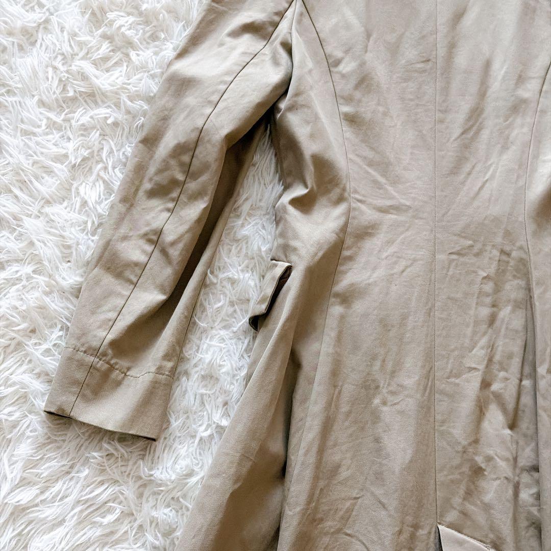 ヴィヴィアンウエストウッド トレンチコート ロング オーブボタン ベージュ 2